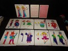 Vintage Old Maid Card Game By Watkins-strathmore  Free Shipping