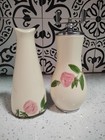 Vintage Franciscan Desert Rose Kitchen Tall  Salt Shaker And Pepper Grinder 6 
