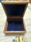 Nautical Sea Style Antique Brass Sextant 5inch With Wooden Box Nautical Gift