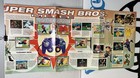 Nintendo Power Super Smash Bros Melee Gamecube Promo Poster Vintage Authentic