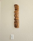 25  Attributed To William Watts 2001 Coast Salish Bird Cedar Wall Panel Canada