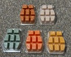 New Sealed Lot Of 5 -scentsy Wax Bars New Fall And Winter Scents Holiday