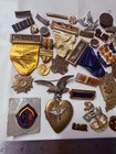 Collection Lot Amazing Variety Vintage And Modern Military Jewelry Pins - H2