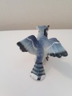 Blue Jay Bird Miniature Porcelain Figurine