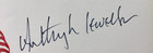 Anthony Llewellyn Nasa Astronaut Autographed Signed Card Free Shipping