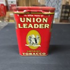 1930s Union Leader Smoking Tobacco Pocket Tin