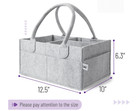 Mr  Pen- Baby Diaper Caddy Organizer  Car Caddy  Portable Organizer For Gray New