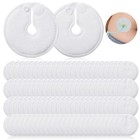 100 G Tube Pads   Button Covers - Soft Absorbent Feeding Supplies For Nursing Ca