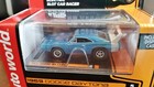 1969 Dodge Charger Hemi Daytona Blue Slot Car Auto World X Traction Brand New