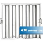 6-pack Stainless Steel Commerical Hood Filters For Kitchen Exhaust Hoods