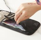 P travel Usa Travel Document Neck Cash Wallet Passport Holder Cover Case Bag