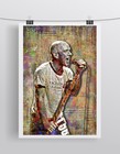 Michael Stipe Of R e m  12x18in Poster  Michael Stipe Rem Tribute  Free Shipping