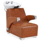 Barberpub Ceramic Bowl Backwash Shampoo Chair  Hair Washing Salon Station 9102