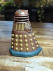 Vintage Doctor Who Dalek 1963 Chrome Gold Collectible