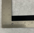 Vintage 3 4  Flexico Structured Black Satin Ribbon  15 Yards  Single Faced