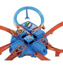 Hot Wheels Toy Car Track Set Criss Cross Crash With 1 64 Scale Vehicle