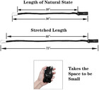 Kayak Paddle Leash Kayak Rod Leash Kayak Paddle Lanyard Stretchable Coiled