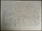 Vintage 2 Pg 1923 Post Wwi B w City Map London England   Liverpool England L  k 