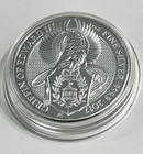 2017 Royal Mint Queen s Beast The Griffin Of Edward Iii 2oz 9999 Silver Coin