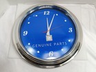 15  Gm Genuine Parts Blue Automotive Wall Clock Sign  Official Gm Exclusive  