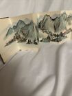 Japanese Or Chinese Vintage Looking Fold Out Landscape Album Or Book