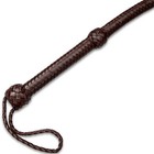 8ft Handcrafted Genuine Leather Bullwhip Whip Indiana Jones Cowboy   Wrist Strap