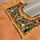 Mexican Embroidered Floral Blouse Boho Peasant Top Sz M Oaxaca Style Traditional