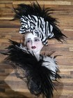 Unique Creations Vintage Lady Face Mask Wall  Artist Signed San Francisco Cali