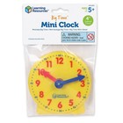 Learning Resources Big Time Mini Clock  Teaching Classroom