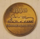 Rare Niagara Falls Souvenir Coin Chatsworth Train Wreck 100th Anniversary 1987