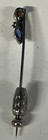 Vtg Antique 14k White Gold French Cut Sapphire Diamond Filigree Stick Hat Pin Sf