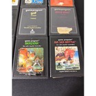 Atari 2600 Video Game Lot 14 Games Pac-man Asteroids Combat Vintage Cartridge