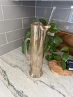 Vtg Mcm Glass Champagne Colored Martini cocktail Pitcher- 13    Tall