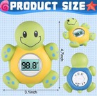 Baby Bath Thermometer Floating Toy  Baby Safety Tub Temperature Turtle