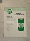Vintage Quaker State Multipurpose B Lubricant Product Information Bulletin