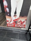 Pete Rose Hit King Cincinnati Reds 20x60 Scroll Banner Poster Sign Rare