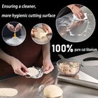 Titanium Cutting Board Set Of 3  100  Pure Titanium Cutting Boards For Kitchen