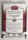 2015 Leaf In The Game National Vip  3 Dylan Strome Rc Chicago Blackhawks Coyotes