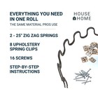 House2home 25  Sofa Upholstery Spring Replacement  2pk Repair Kit For Furniture