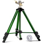 Adjustable Metal Tripod Sprinkler 360 Degree Watering Lawn Garden Irrigation New