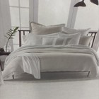 Hotel Collection Linen modal Blend 3 Piece  King Comforter Set Natural