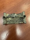 Antique Brass Art Nouveau Ink Blotter Early 1900s Numbered