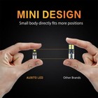 Auxito T10 Led License Plate Light Bulbs 6000k Super Bright White 168 2825 194