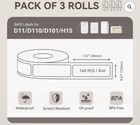 Niimbot Thermal Self-adhesive Printer Labels Stickers Compatible  D110 D11 3pk