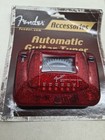 Genuine Oem Original Fender Ag-6 Metallic Red Automatic Guitar Tuner - Open Box