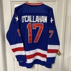 Jack O callahan Team Usa Miracle On Ice 1980 Hockey Jersey Stitched Mens L