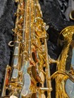 Gold Alto Sax With Original Case   Accessories     