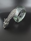Makoulpa Giraffe Glass   Pewter Napkin Ring Safari South African Replacement