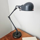 Vintage Craftsman Industrial Desk Lamp   Vintage Articulating Machinist Light 