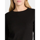 Time And Tru Top Womens Black Waffle Knit Thermal Long Sleeve Shirt U Pick